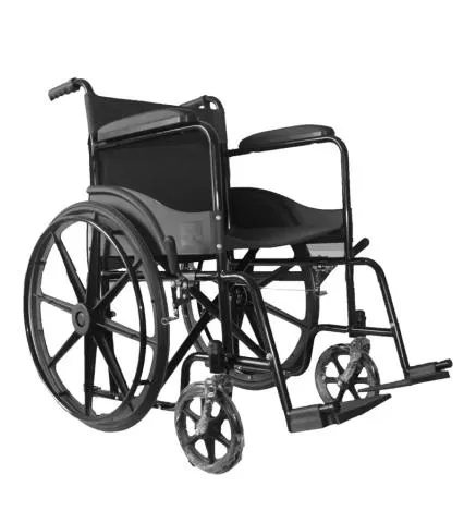 Medemove Basic Wheelchair Powder Coated Black